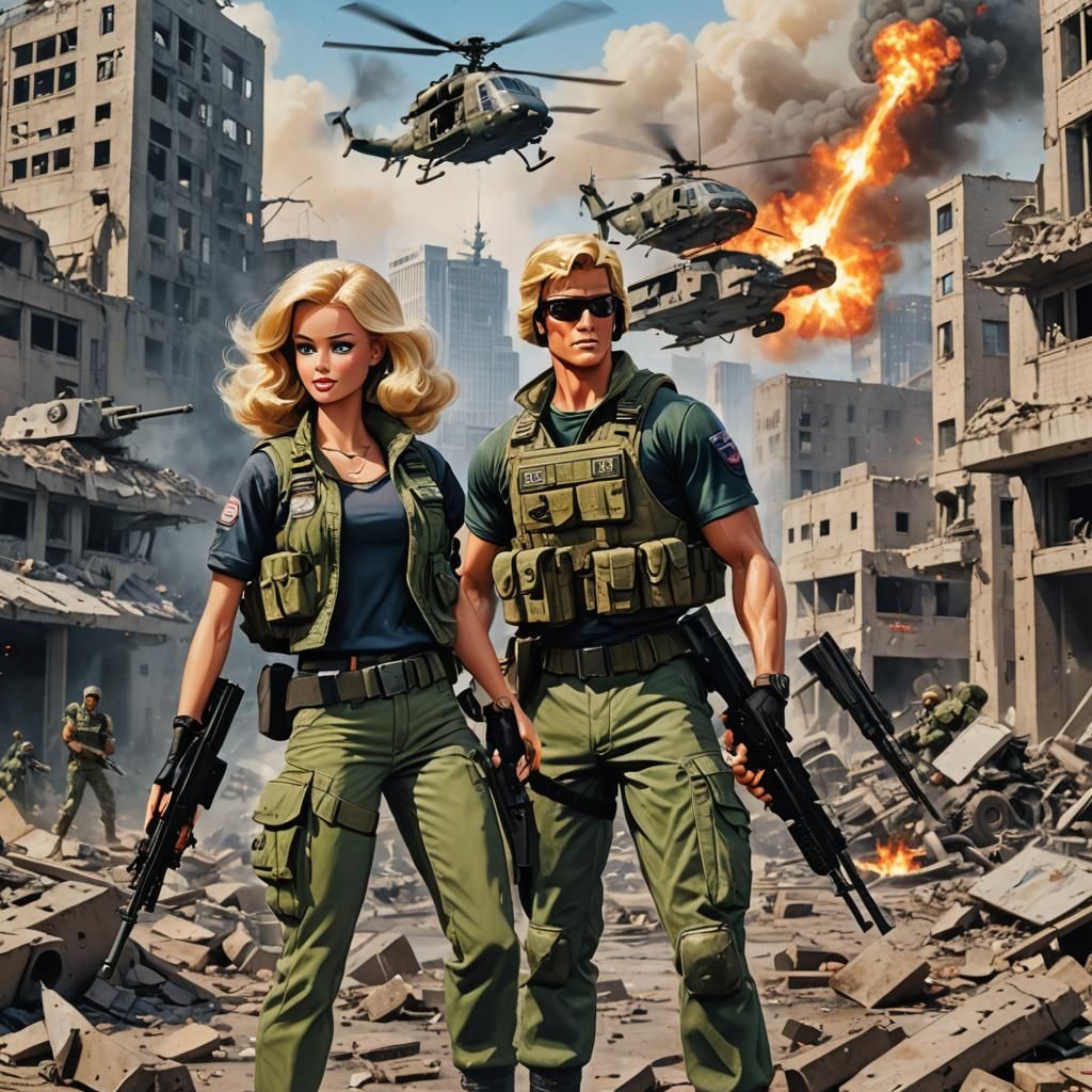 Ken and Barbie: Hard Soldiers of Fortune