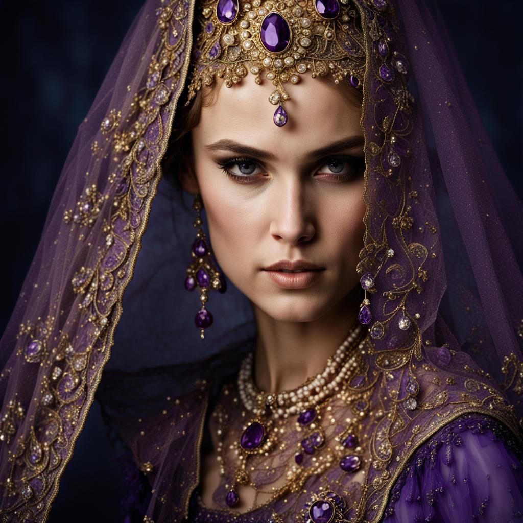 Natalie Portman as Eudoxia Lopukhina in Russian Attire