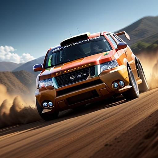 rally Saturn Vue station wagon