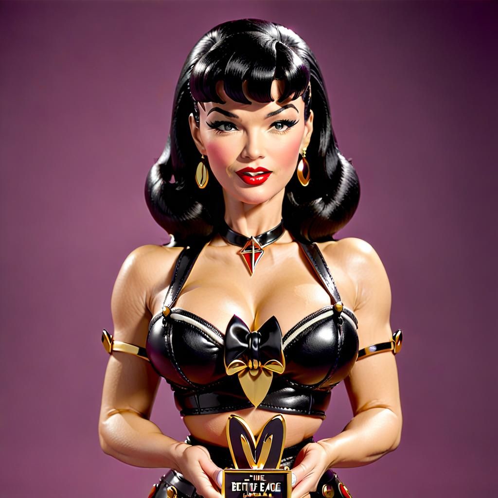 Bettie Page Bobblehead Figurine