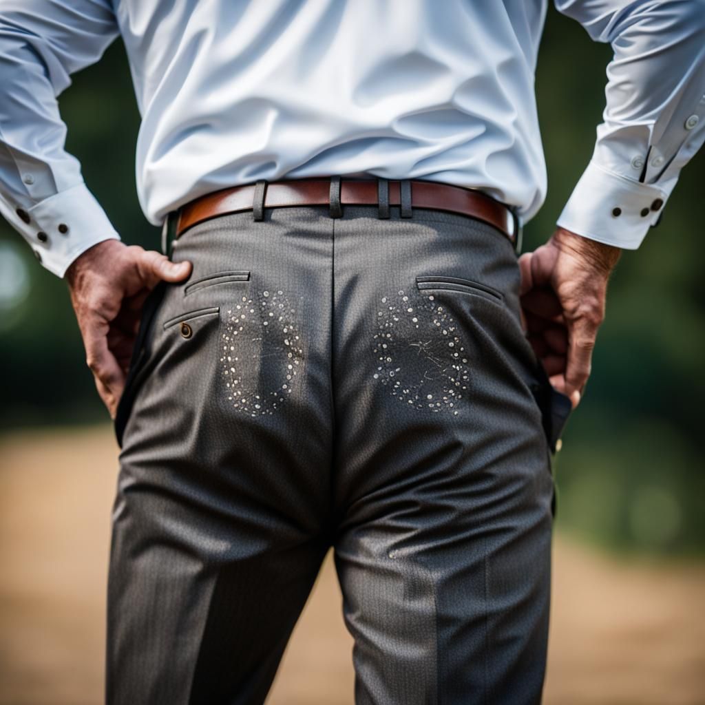 Man with Horseshoe Marks, Professional Photography