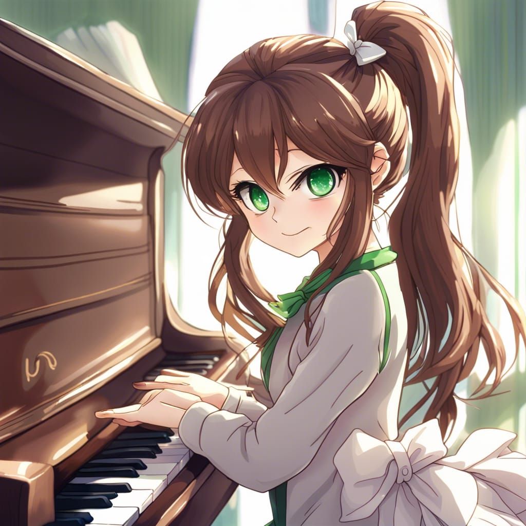 Monika Playing Piano V2