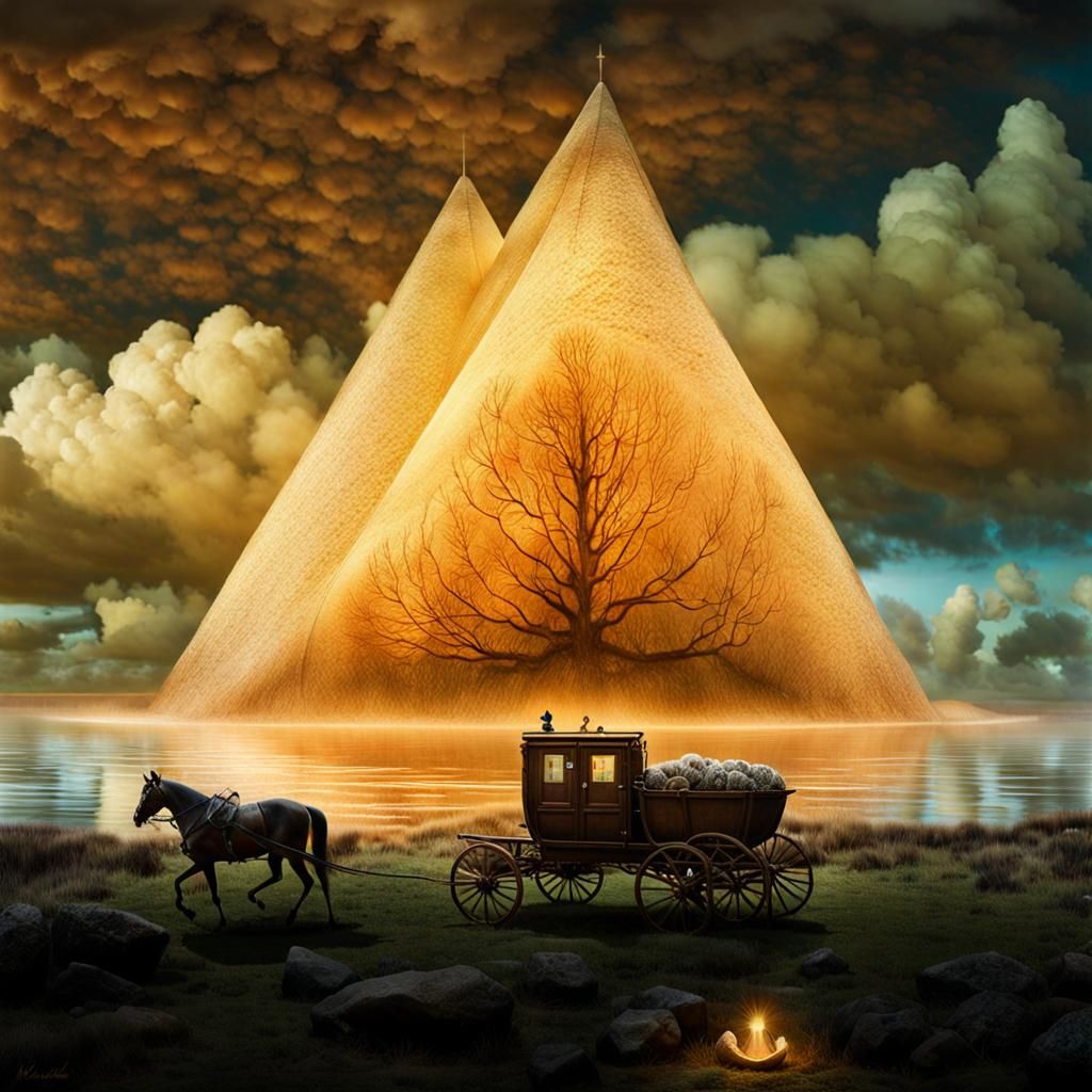 Surreal Biological Life with Magical Particles