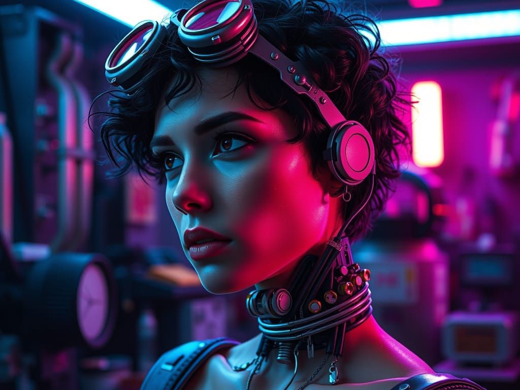 Cyberpunk Curls