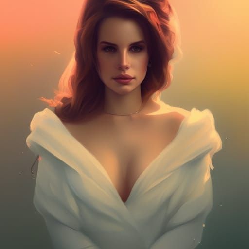 Hyperdetailed Portrait Inspired by Art Nouveau