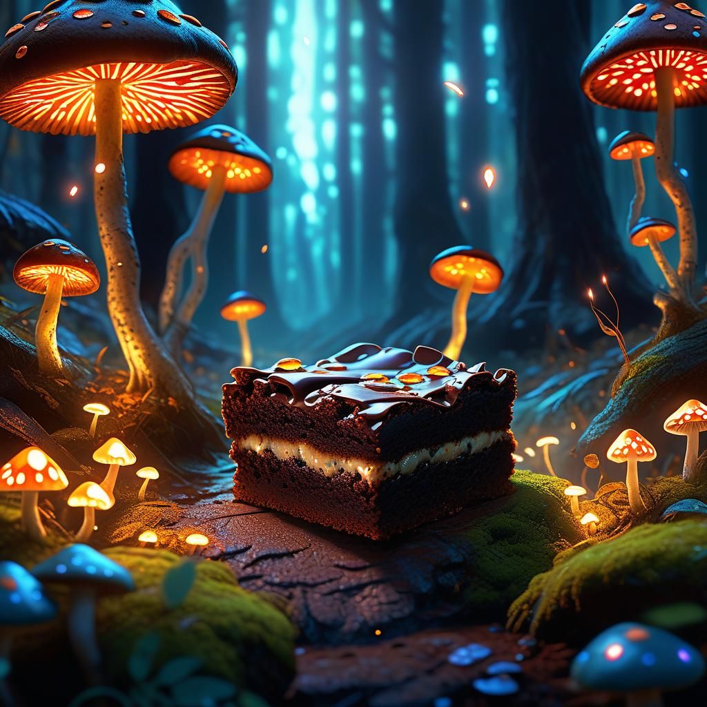 Brownie in Mystical Forest Concept Art