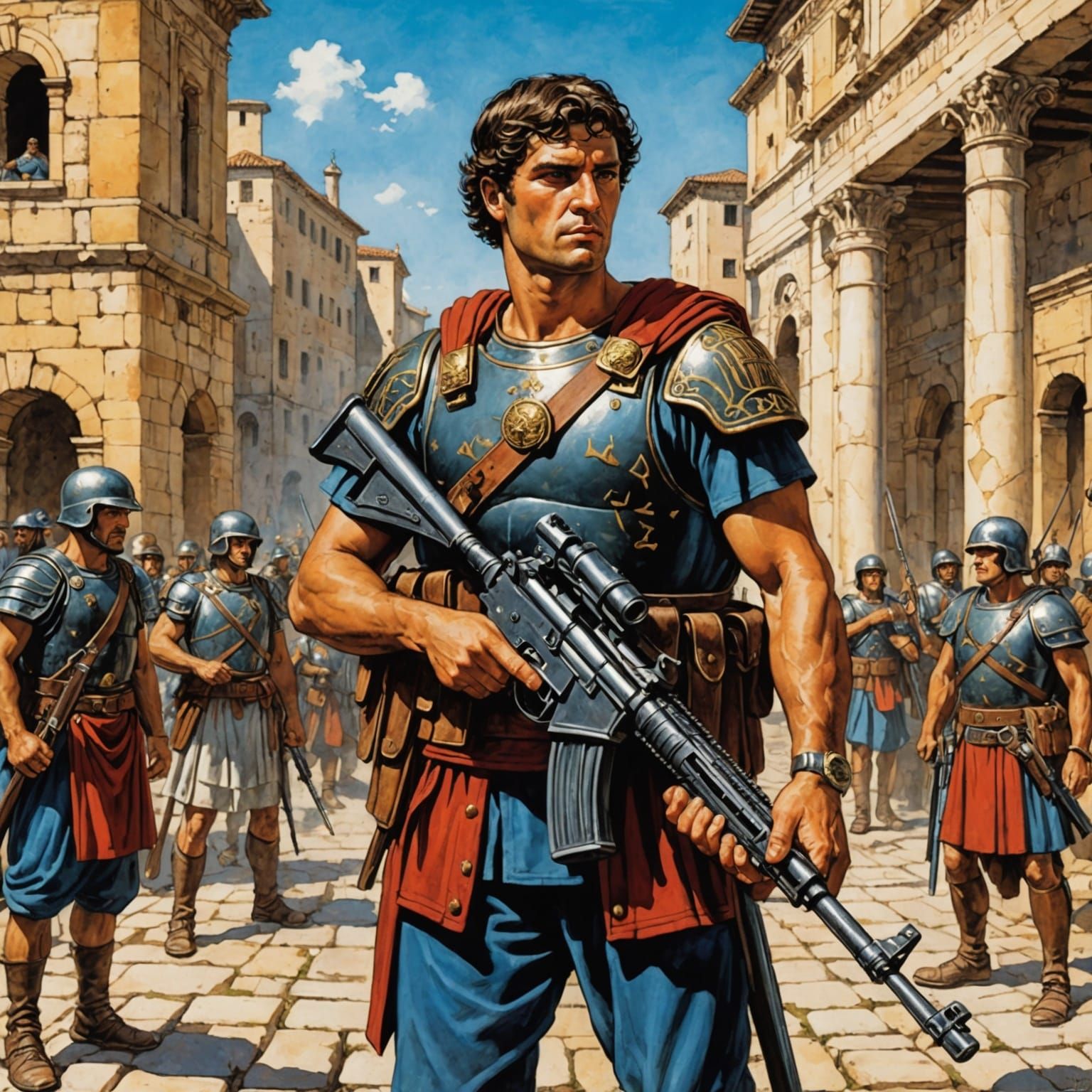 Roman Legionnaire: Modern Weapon in Ancient Rome