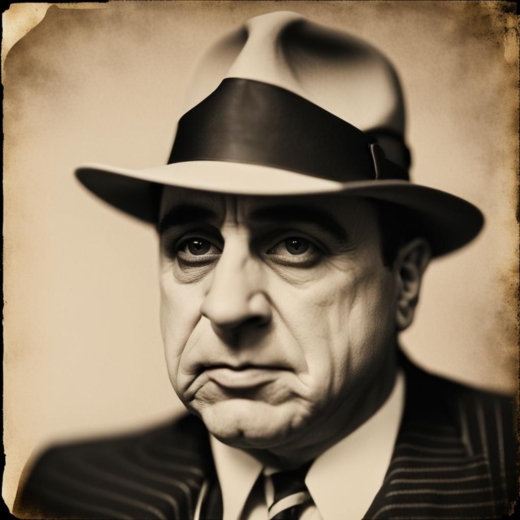 Mugshot of Al Capone