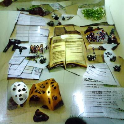 Surreal Abstract Landscape with Distorted Perspectives