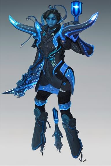 Insanely detailed anime digital art of a Lovecraftian Gundam Yujin Kim Romain Pommier and Campbell White 8k resolution c...