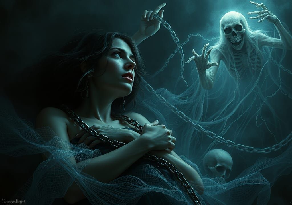 "LUCINDA YOU ARE BOUND TO ME.  I WILL NEVER LET YOU BE!"
