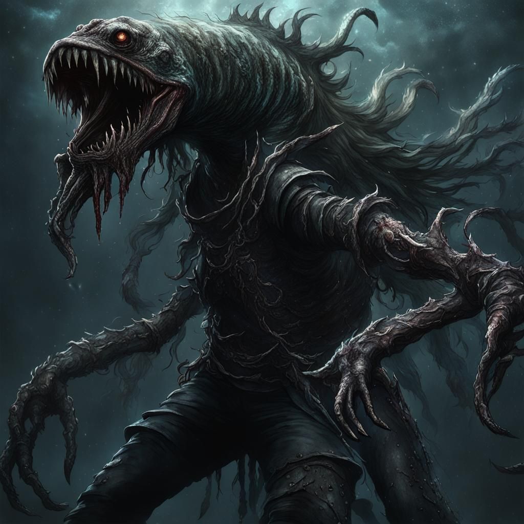 Bloodborne Deep Sea Monster Woman