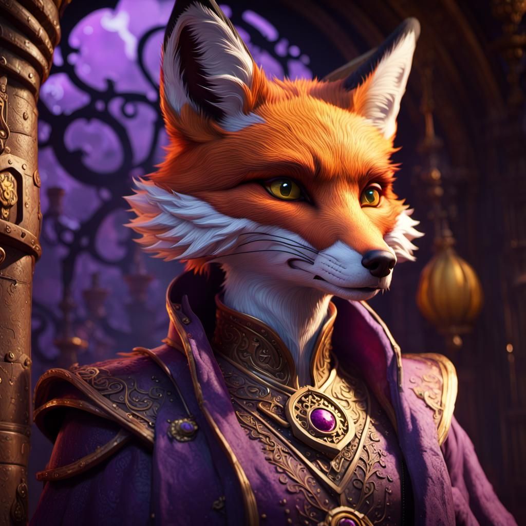 Scarlet the Fox: Dark Fantasy Concept Art