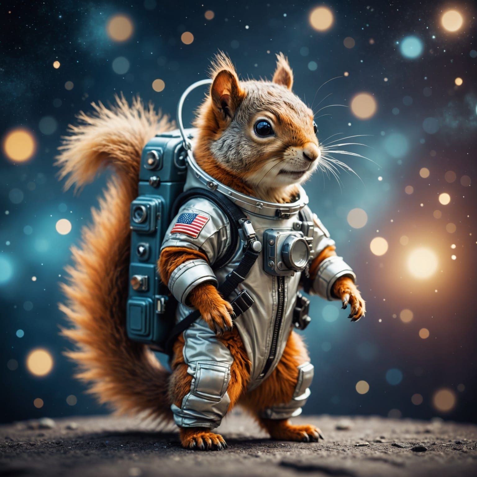 Squirrel Astronaut: Miniature Space Adventure