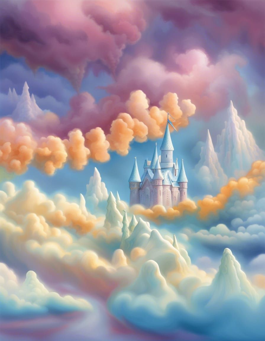 Ice Cream Cloud Castle: Ethereal Fantasy