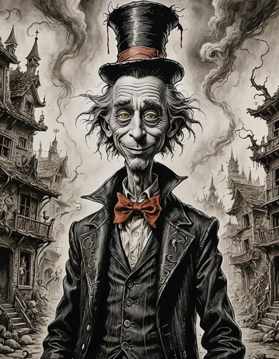 Demonic Heartbreak: Surreal Art Inspired by Masters