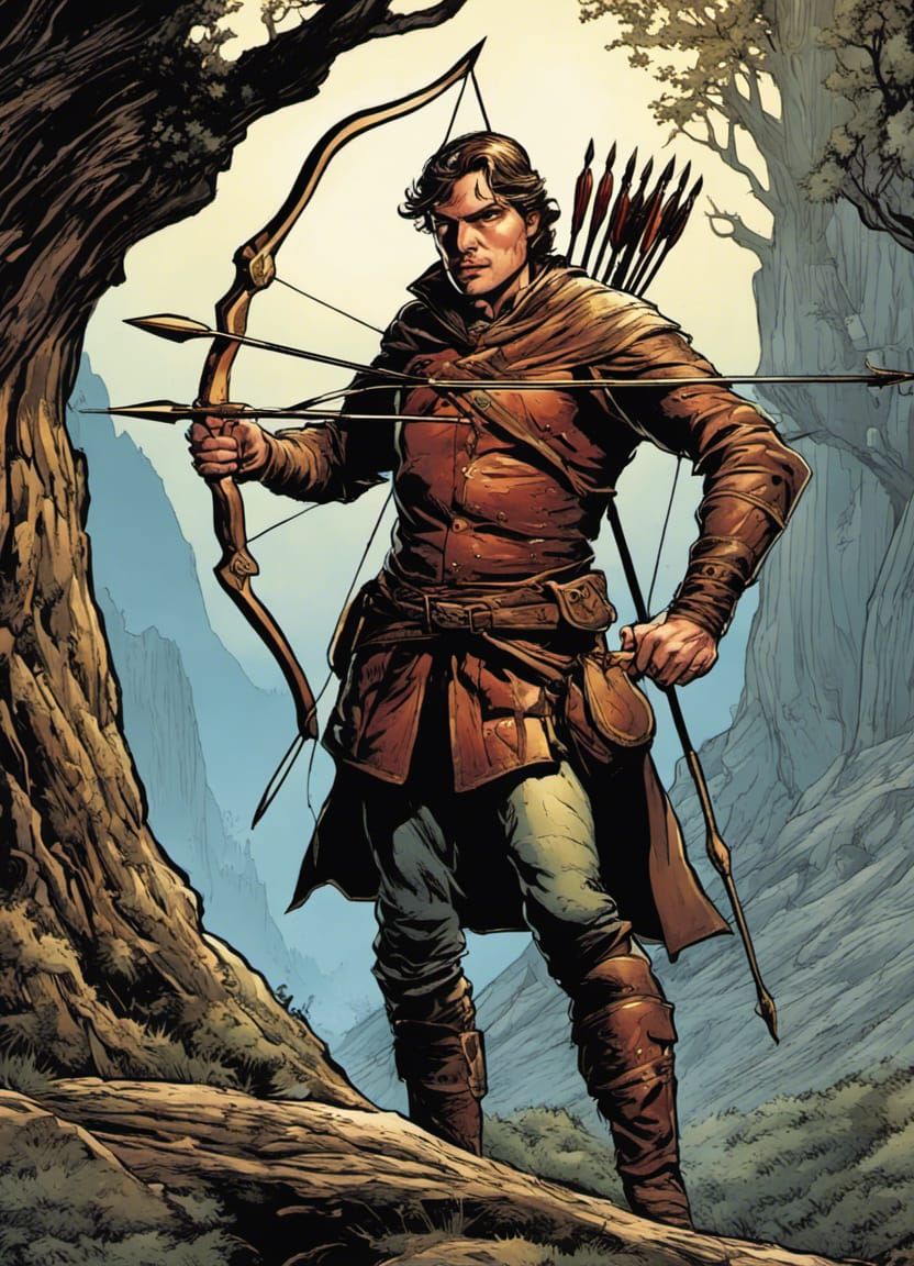 William Tell: Comic Book Art by Mark Brooks