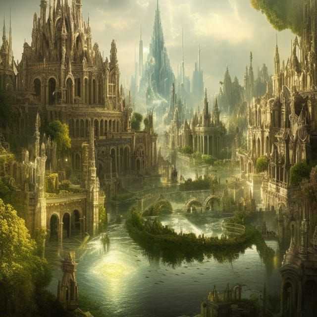 Floating Gardens in a City of Light