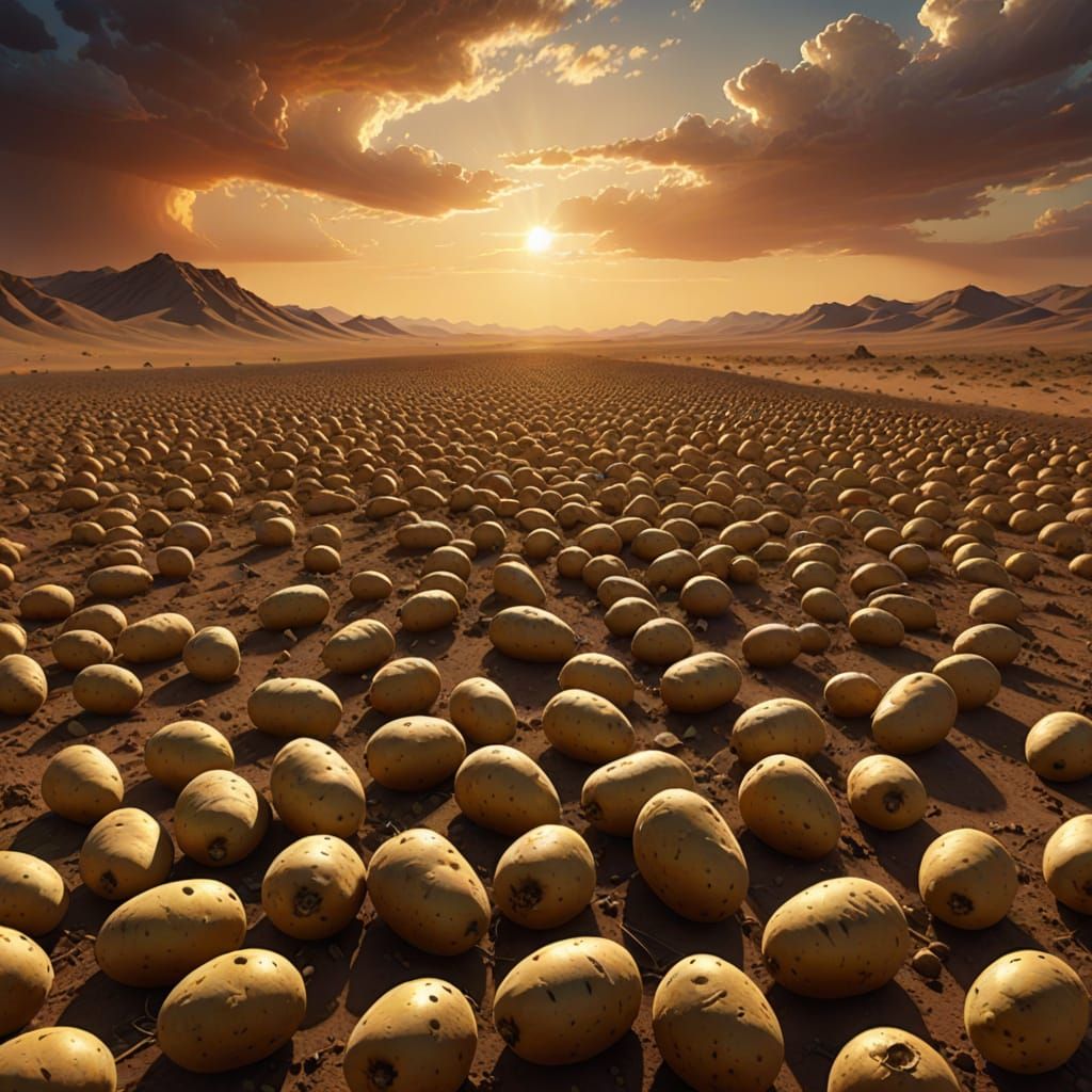 Beware...the potato war...it has only just begun.