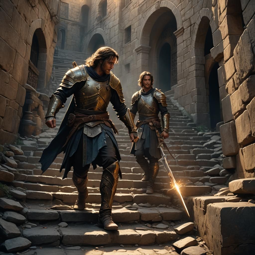 Heathen Warrior Descends into Darkness