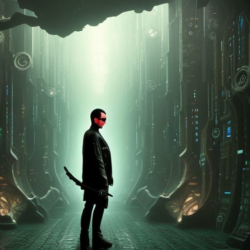 The Matrix: Detailed Matte Painting in Unreal Engine 5