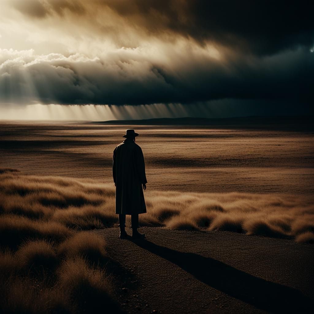 Epic 35mm Film Masterpiece with Atmosphere