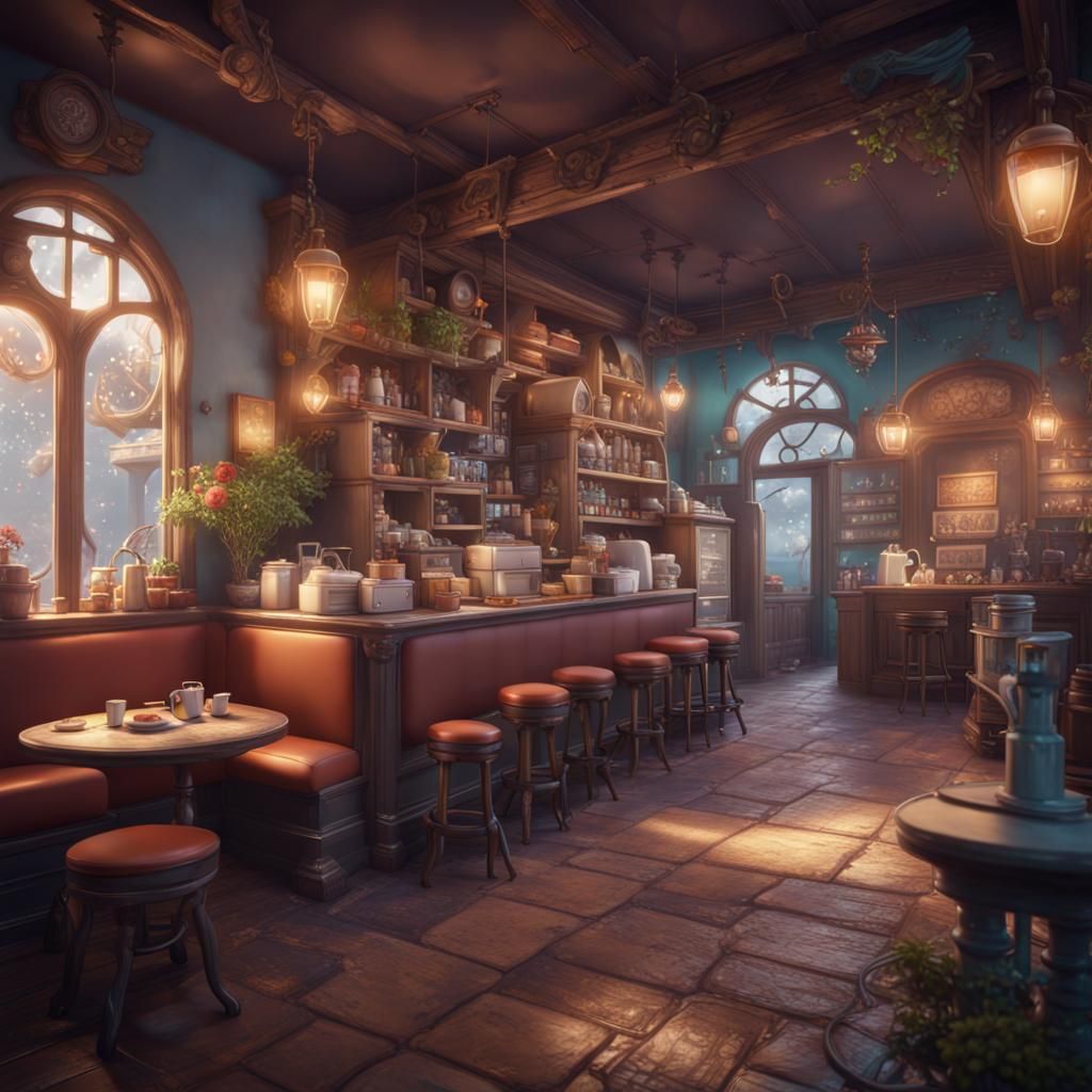 Cozy cafe