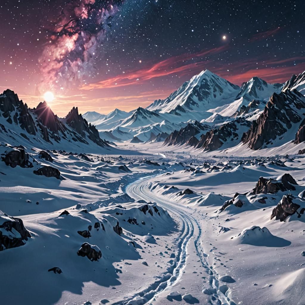 Footprints In The Snow