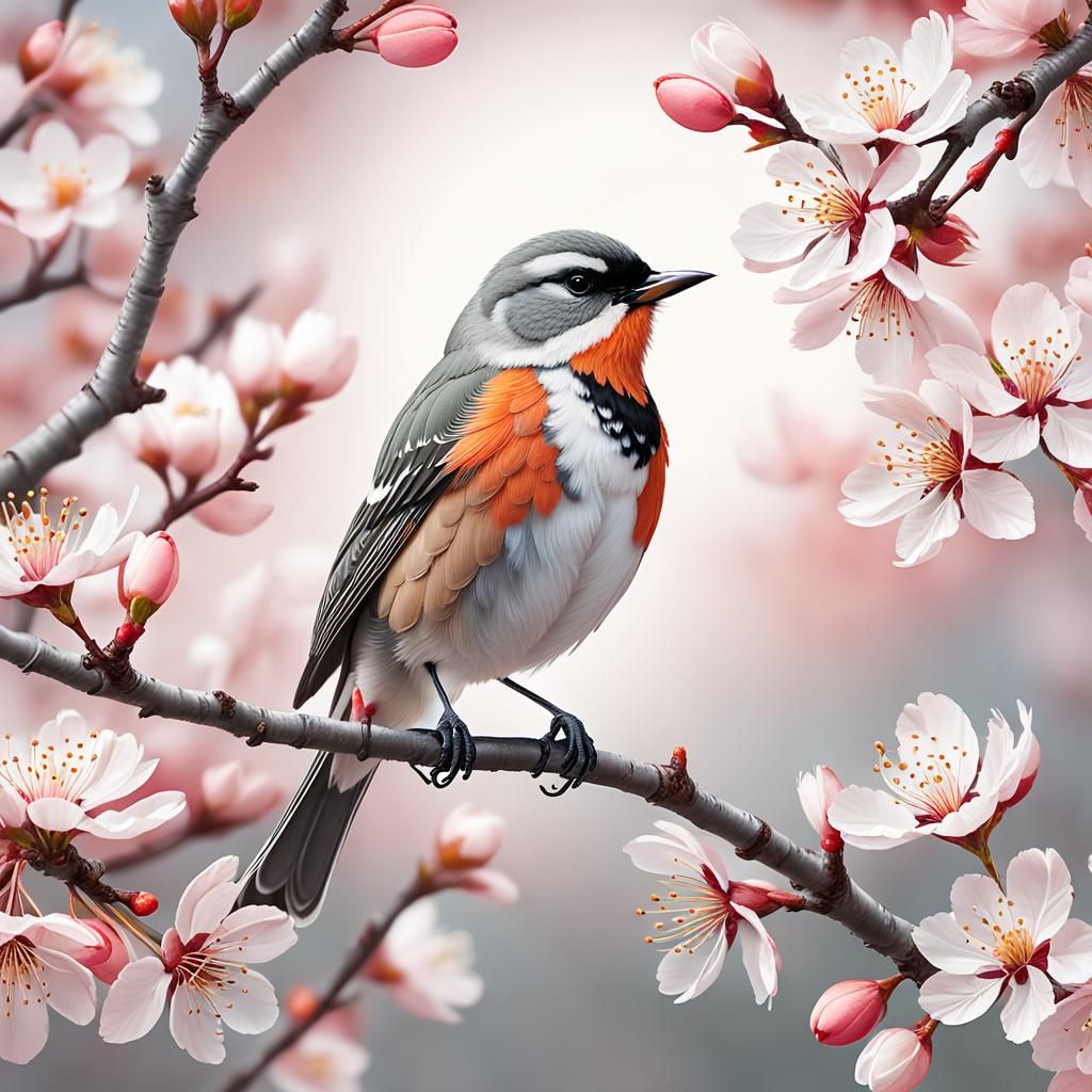 a small bird