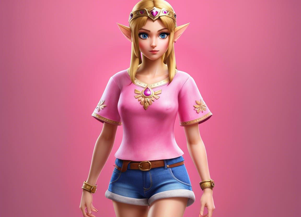 Princess Zelda photo shoot