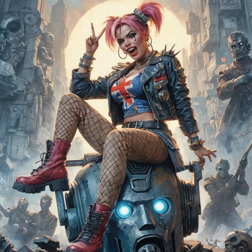 Tank Girl in The Whoniverse
