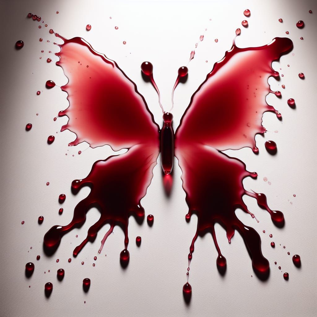 A Burgundy Winged Beauty in Wine