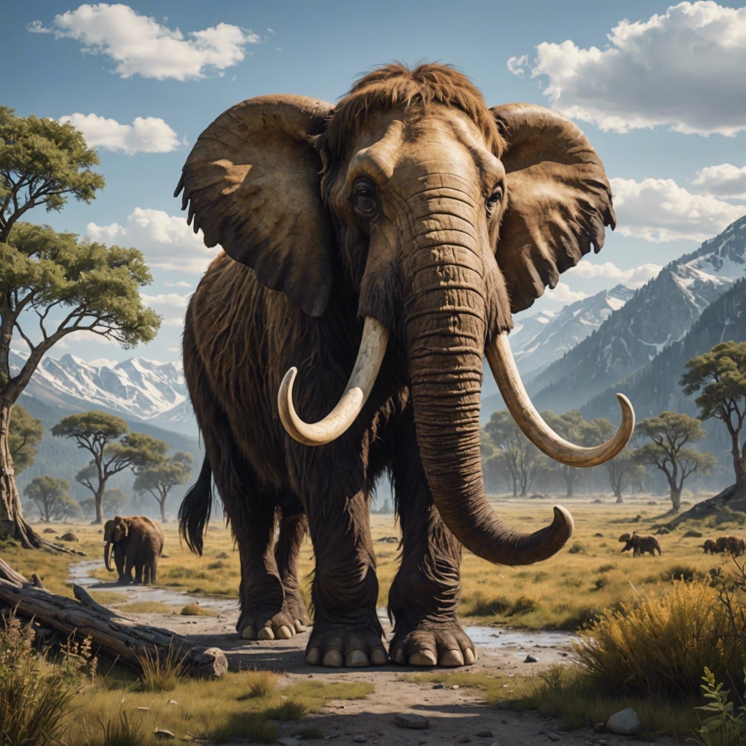 Extinct Mammoth Rediscovered in Nature Reserve