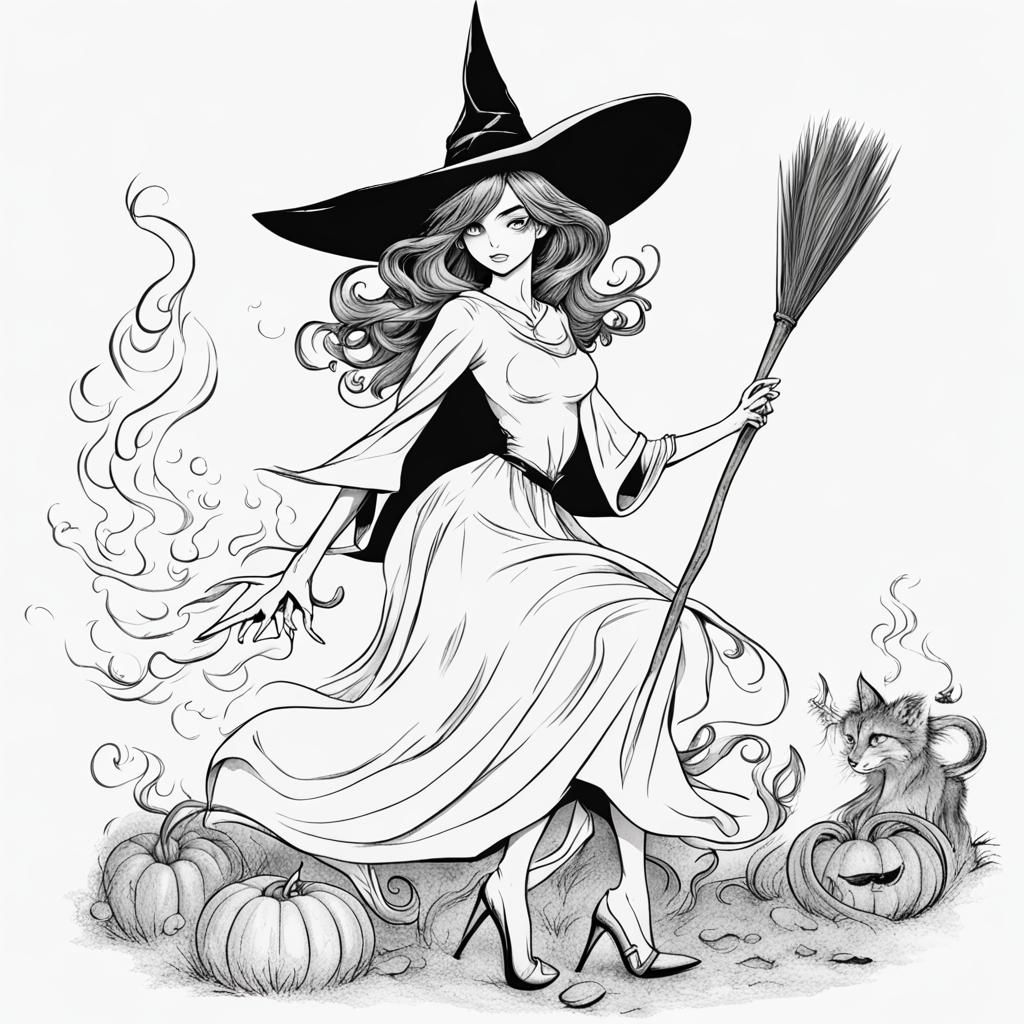 AI Witchcraft: A Generative Art Concept