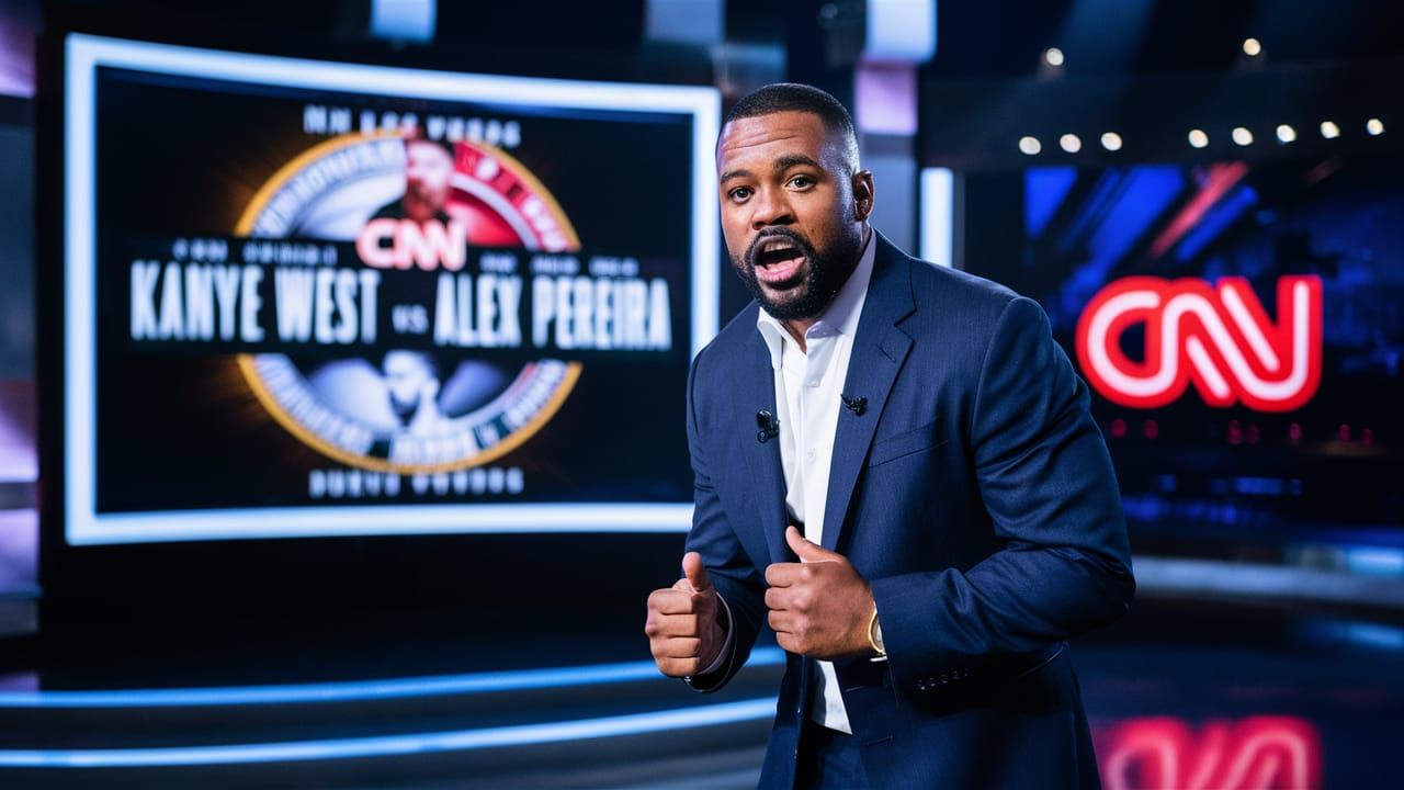 Breaking News: CNN Covers Historic Boxing Match