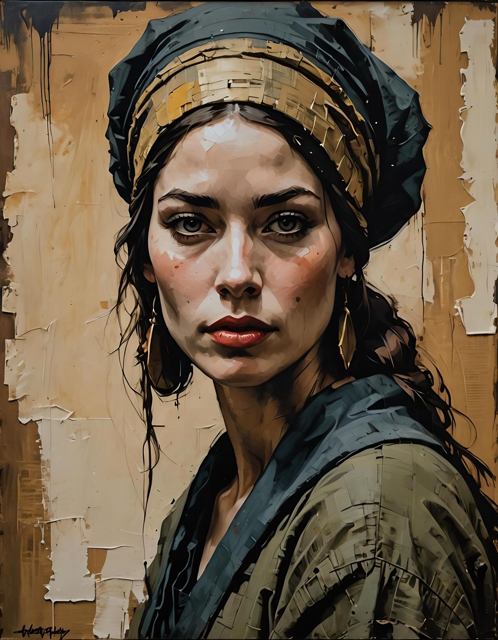 Vermeer and Beuys: Modern Portrait of a Woman