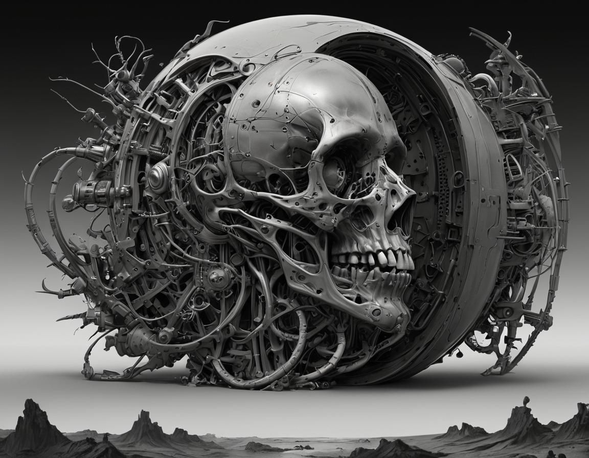 Birth-death machine. Biomechanical masterpiece.