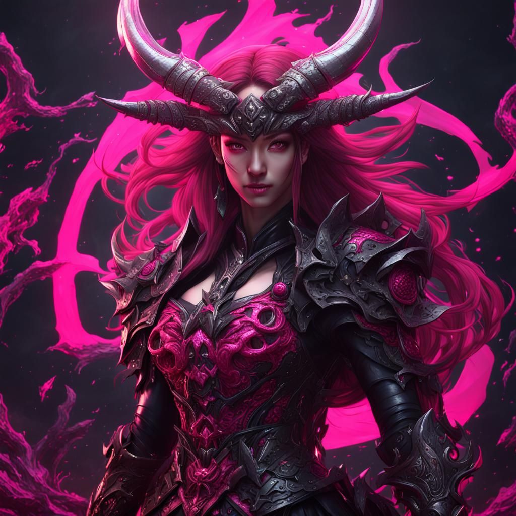 Demon Woman in Ayami Kojima Style