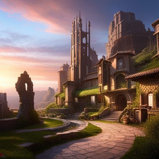 Ana de Armas: Detailed Matte Painting