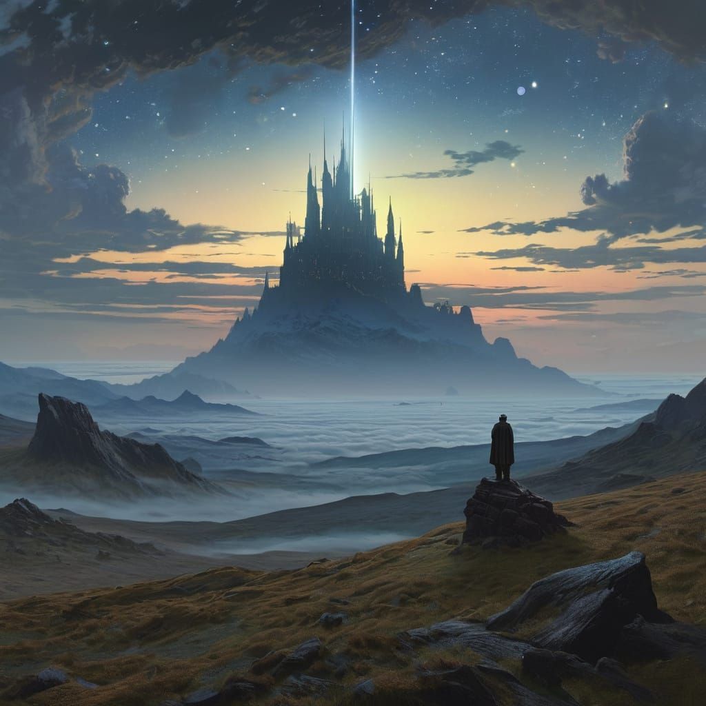 Distant Galaxy Dream: Matte Painting Artstation