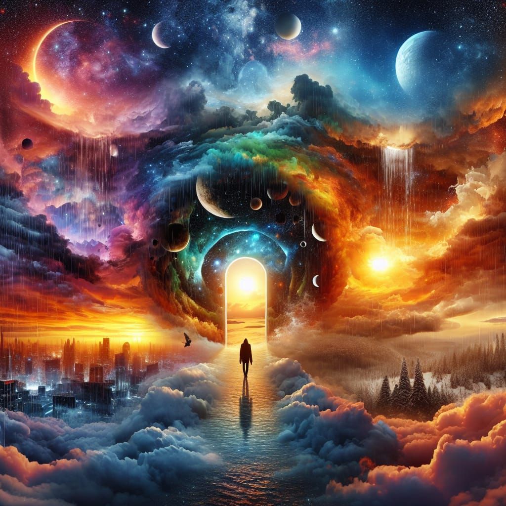 Surreal Dreamscape Reveals Cosmic Winter Wonder