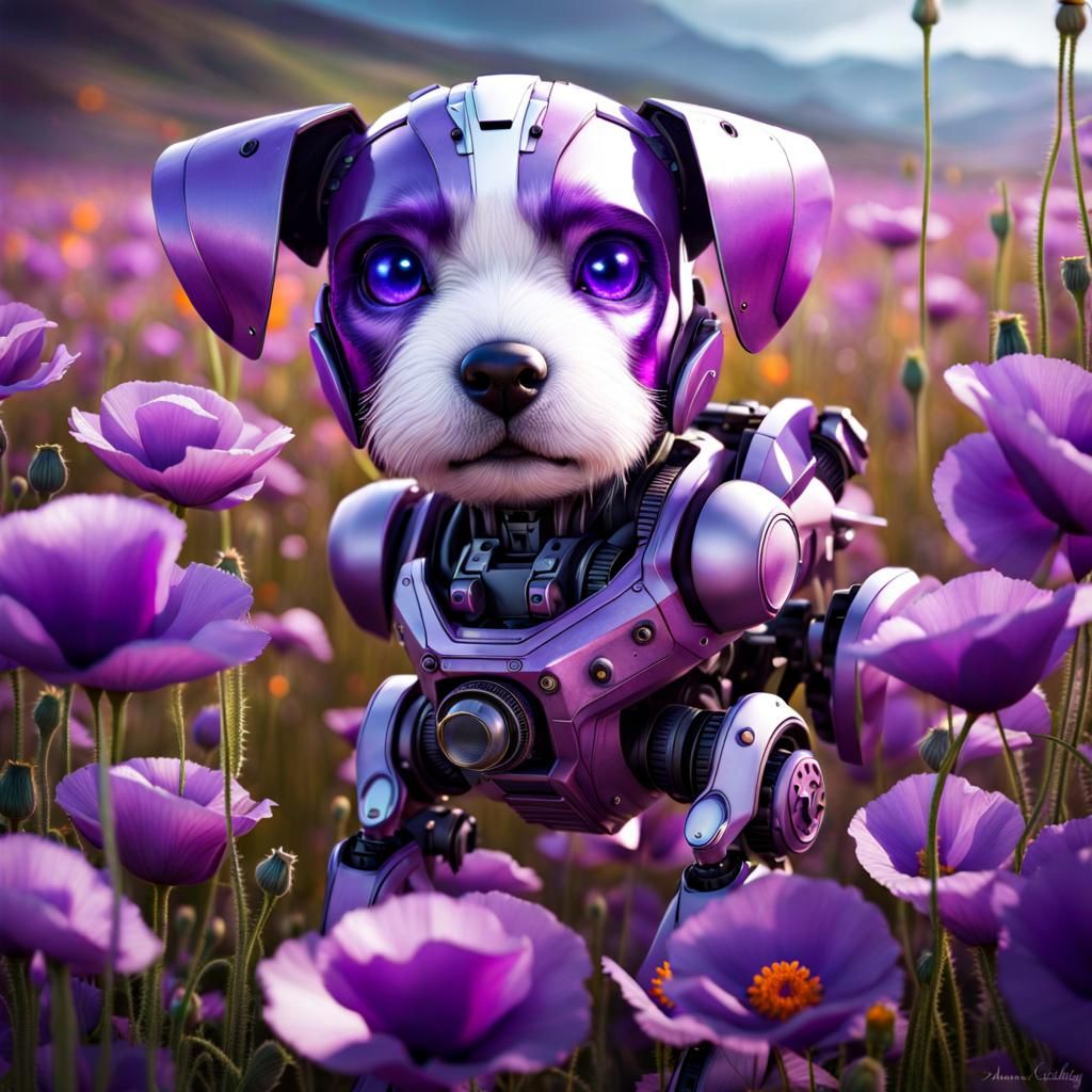 Poppy the robotic dog