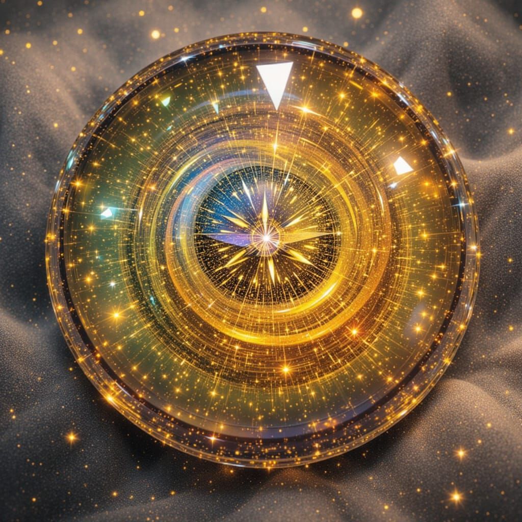 Gemstone Effects in Ultra Futuristic Style