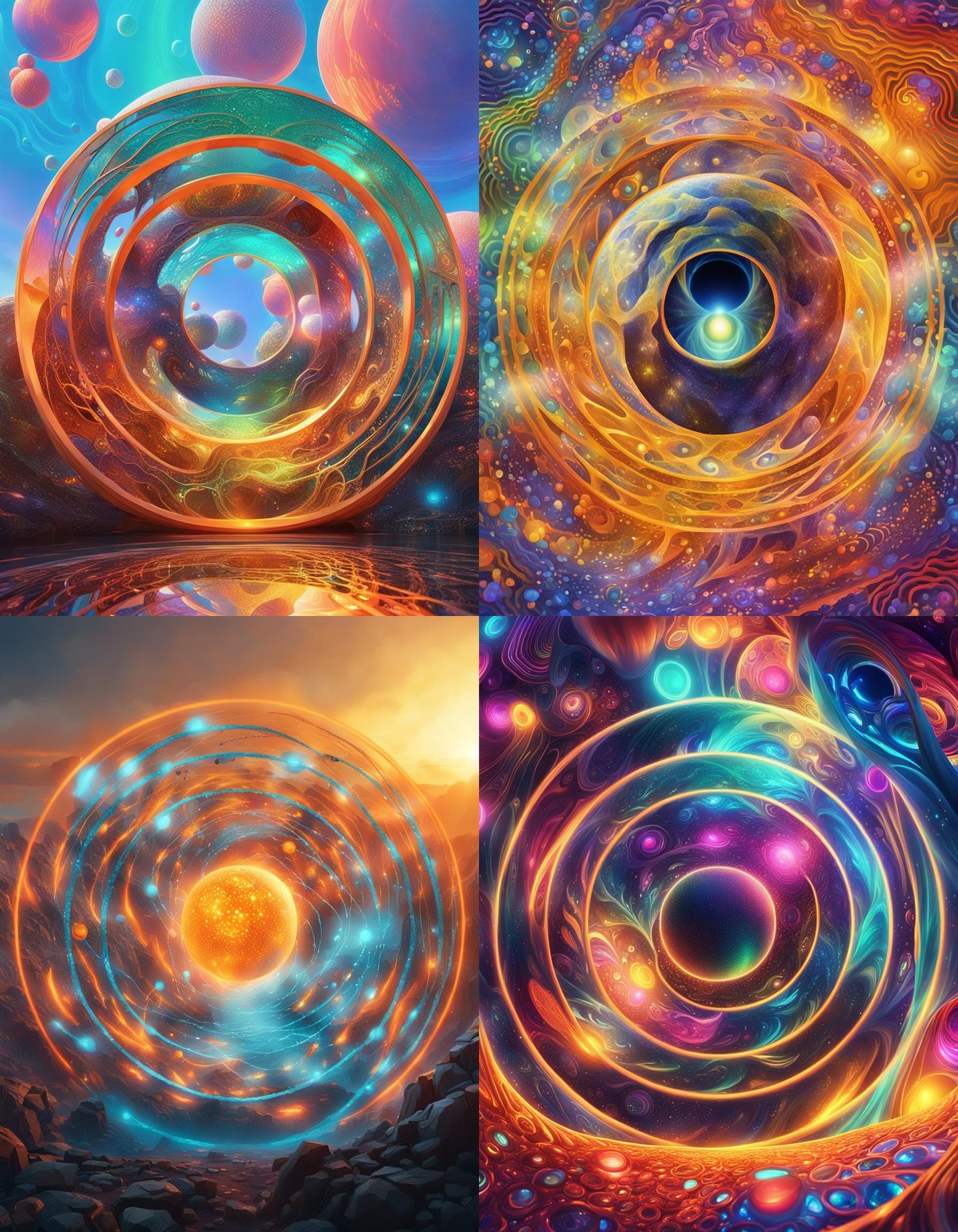 Vibrant Fantasy Worlds in Detailed 3D Style