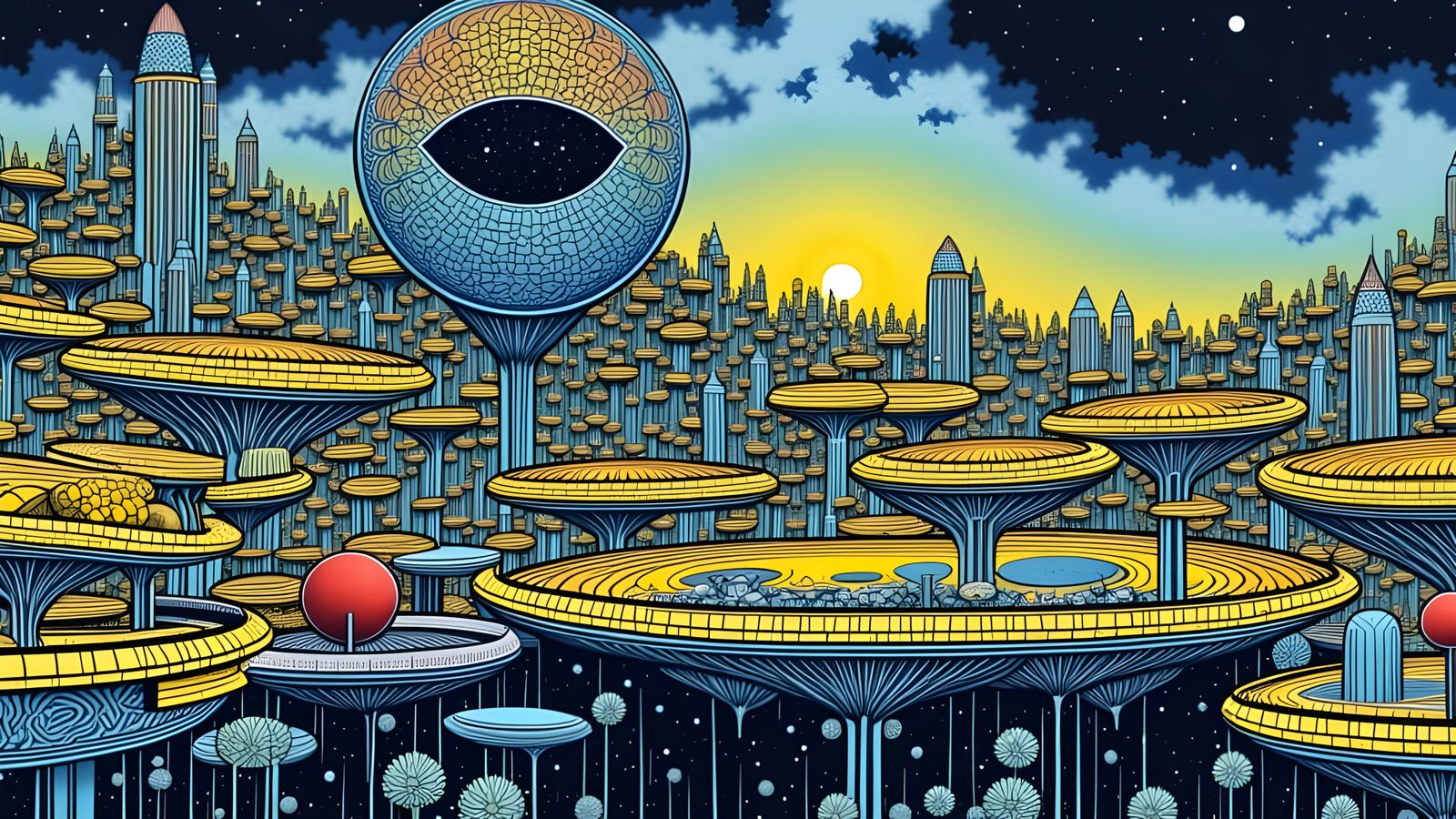 Cosmic Resort Getaway