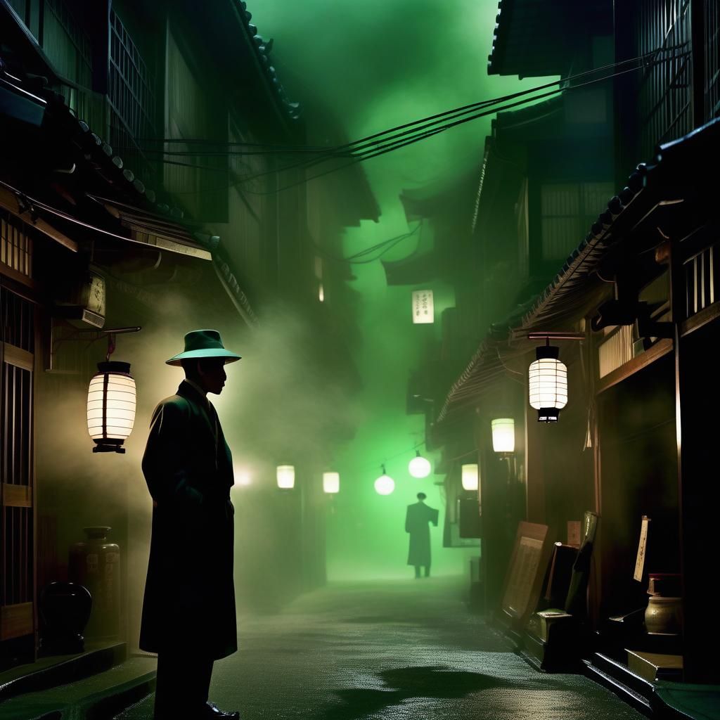 Japanese Detective Investigates Cthulhu Horror in Noir Tokyo