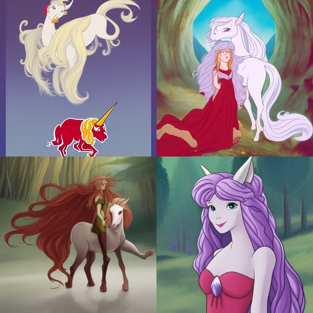 The Last Unicorn: Amalthea and the Red Bull