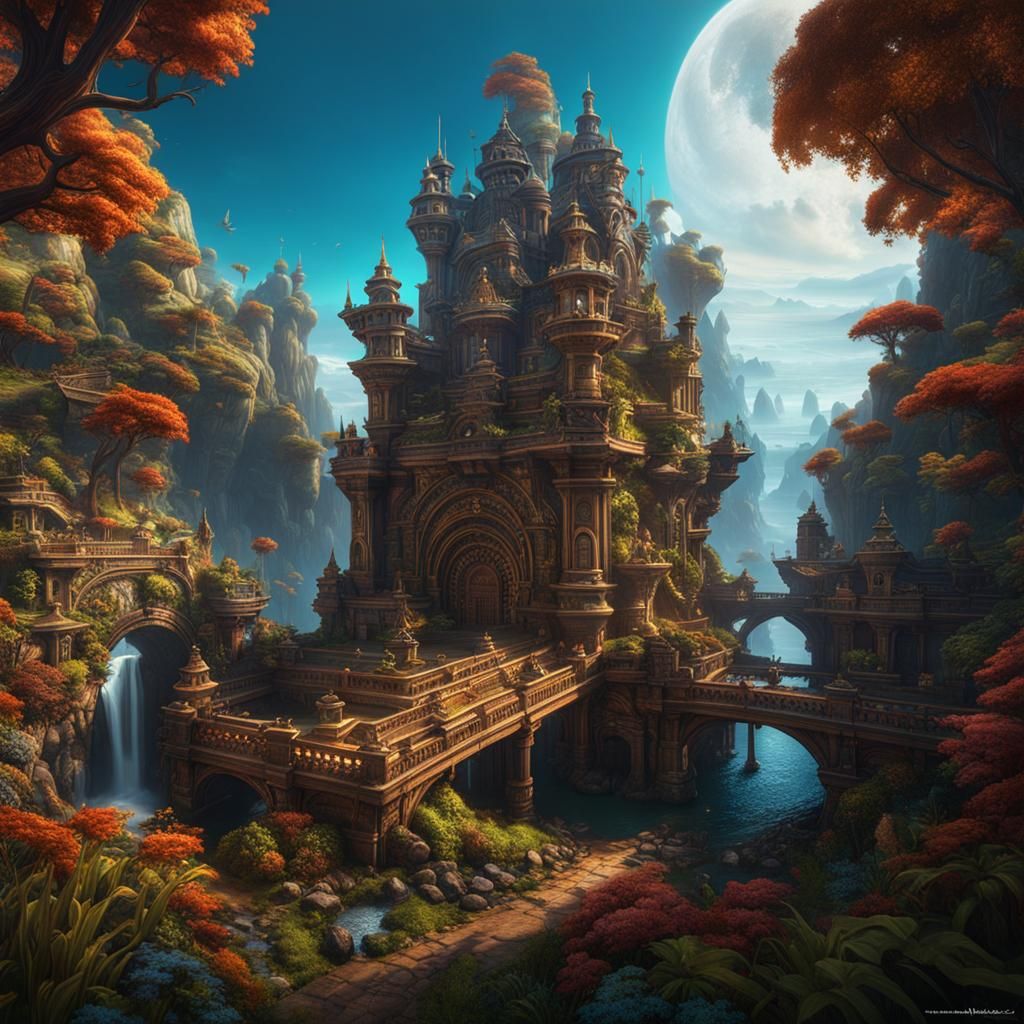 Detailed Matte Painting: The Sum of Small Efforts