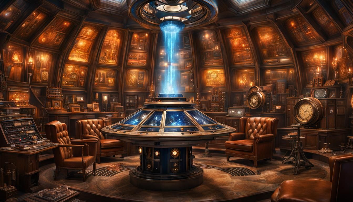 Doctor Who: TARDIS Control Room Interior