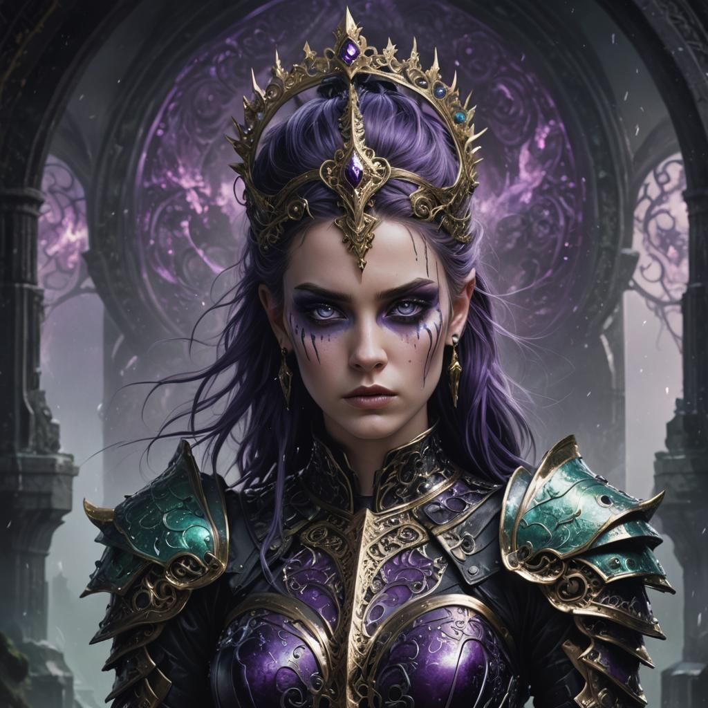 Lilith Voidheart, leader of the Obsidian Elclipse